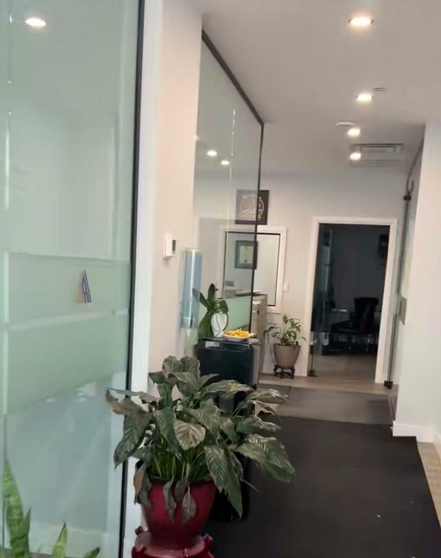 Inside the office